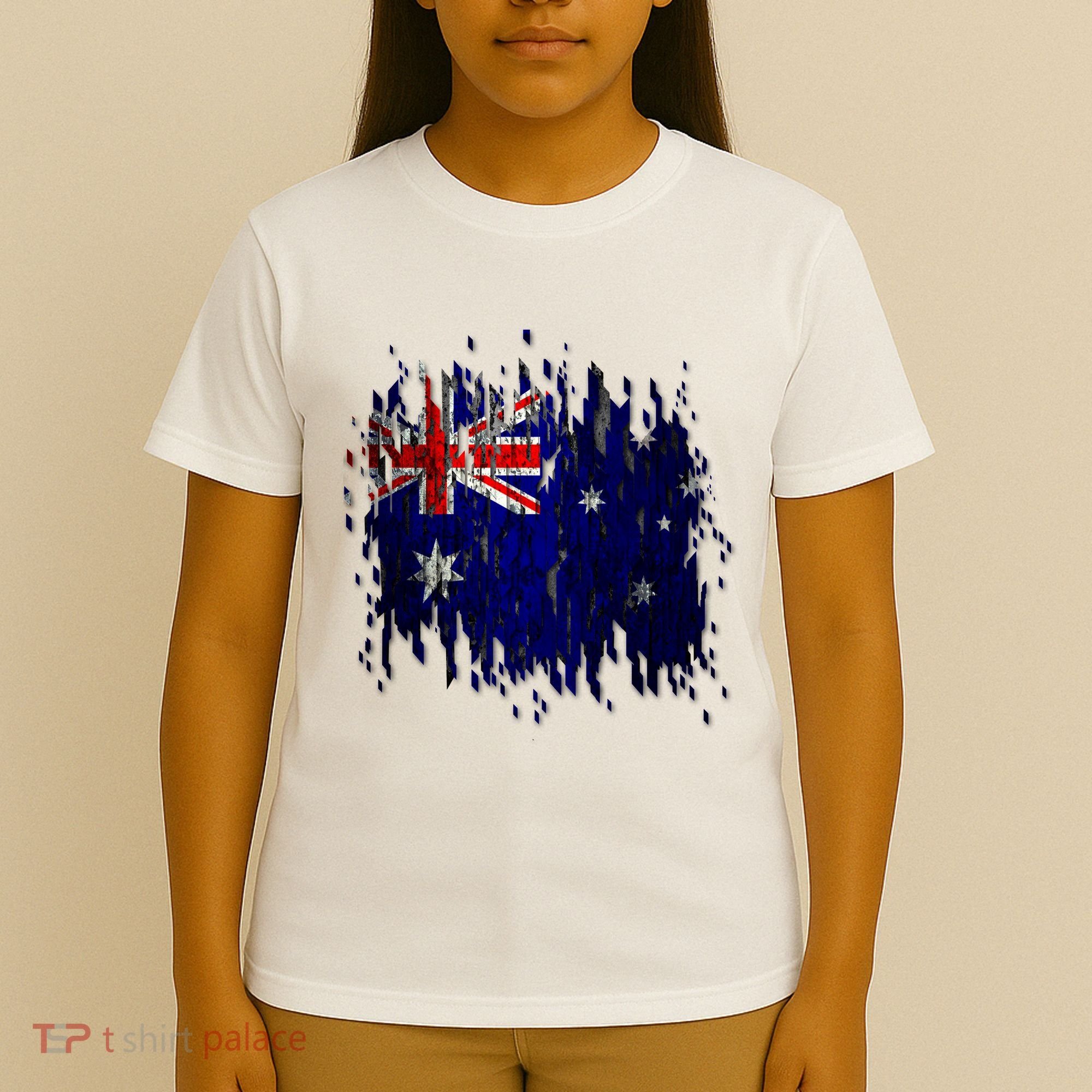Australia Grunge Flag T-Shirt