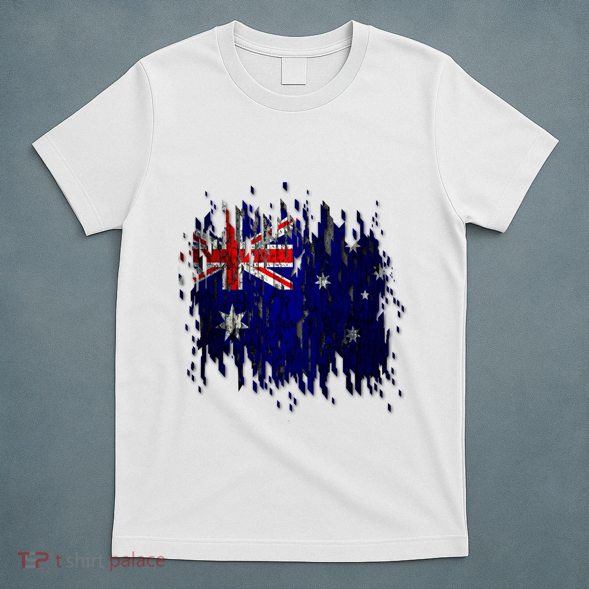 Australia Grunge Flag T-Shirt