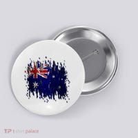 Australia Grunge Flag Button thumb 0