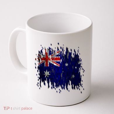 Australia Grunge Flag Coffee Mug