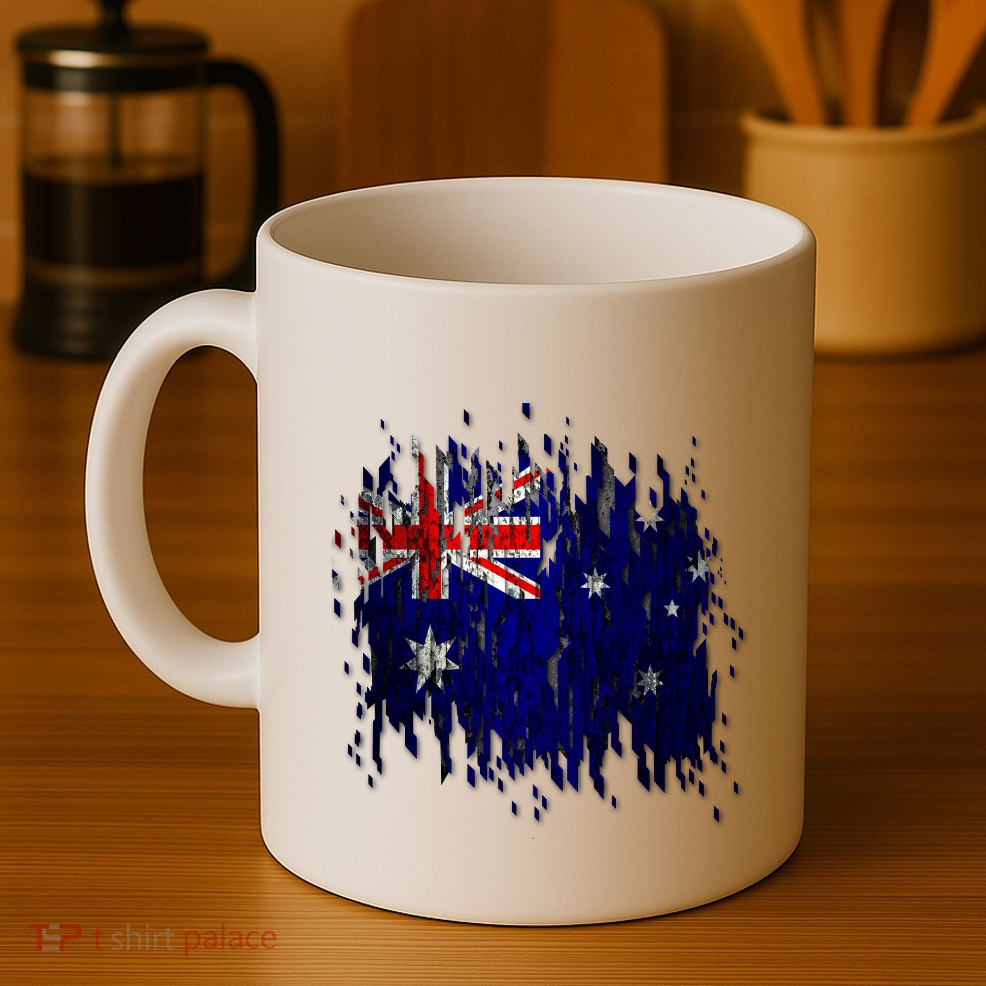 Australia Grunge Flag Coffee Mug