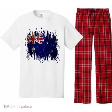 Australia Grunge Flag Pajama Set
