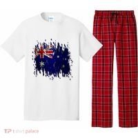 Australia Grunge Flag Pajama Set thumb 0