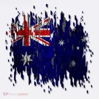 Australia Grunge Flag Women's Perfect Tri Tunic Long Sleeve Shirt thumb 2