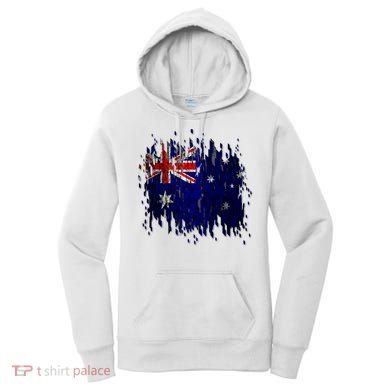 Australia Grunge Flag Women's Hoodie