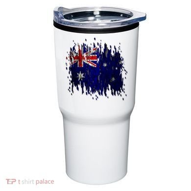 Australia Grunge Flag Tumbler