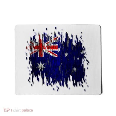 Australia Grunge Flag Mousepad