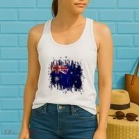 Australia Grunge Flag Women's Tank Top thumb 2