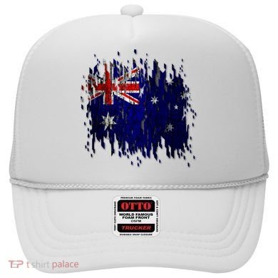 Australia Grunge Flag Hat