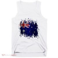 Australia Grunge Flag Tank Top thumb 0