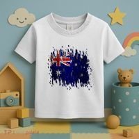Australia Grunge Flag Toddler T-Shirt thumb 3