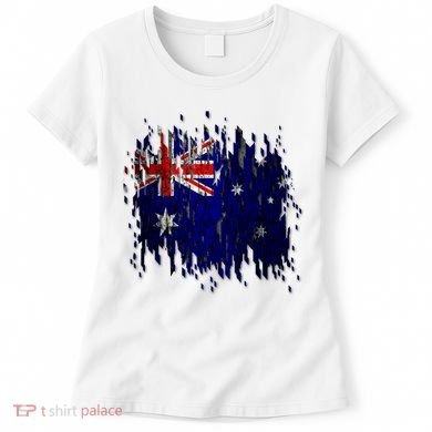 Australia Grunge Flag Women's T-Shirt