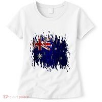 Australia Grunge Flag Women's T-Shirt thumb 0