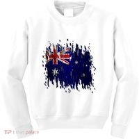 Australia Grunge Flag Kids Sweatshirt thumb 0