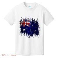 Australia Grunge Flag Kids T-Shirt thumb 0