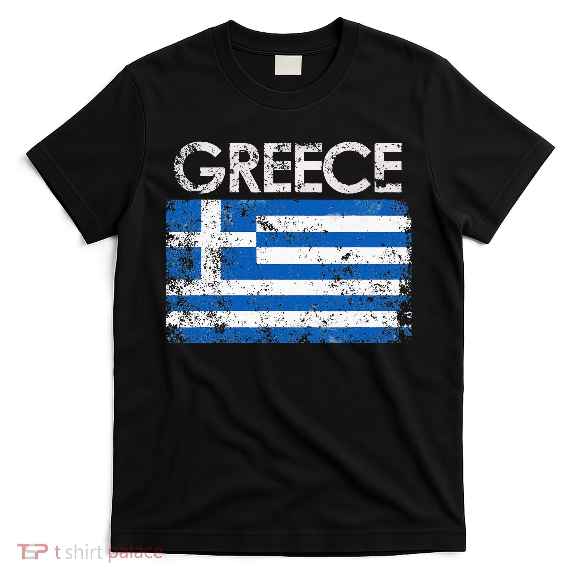 Authentic Greek Flag Souvenir Celebrate Greece's Heritage T-Shirt