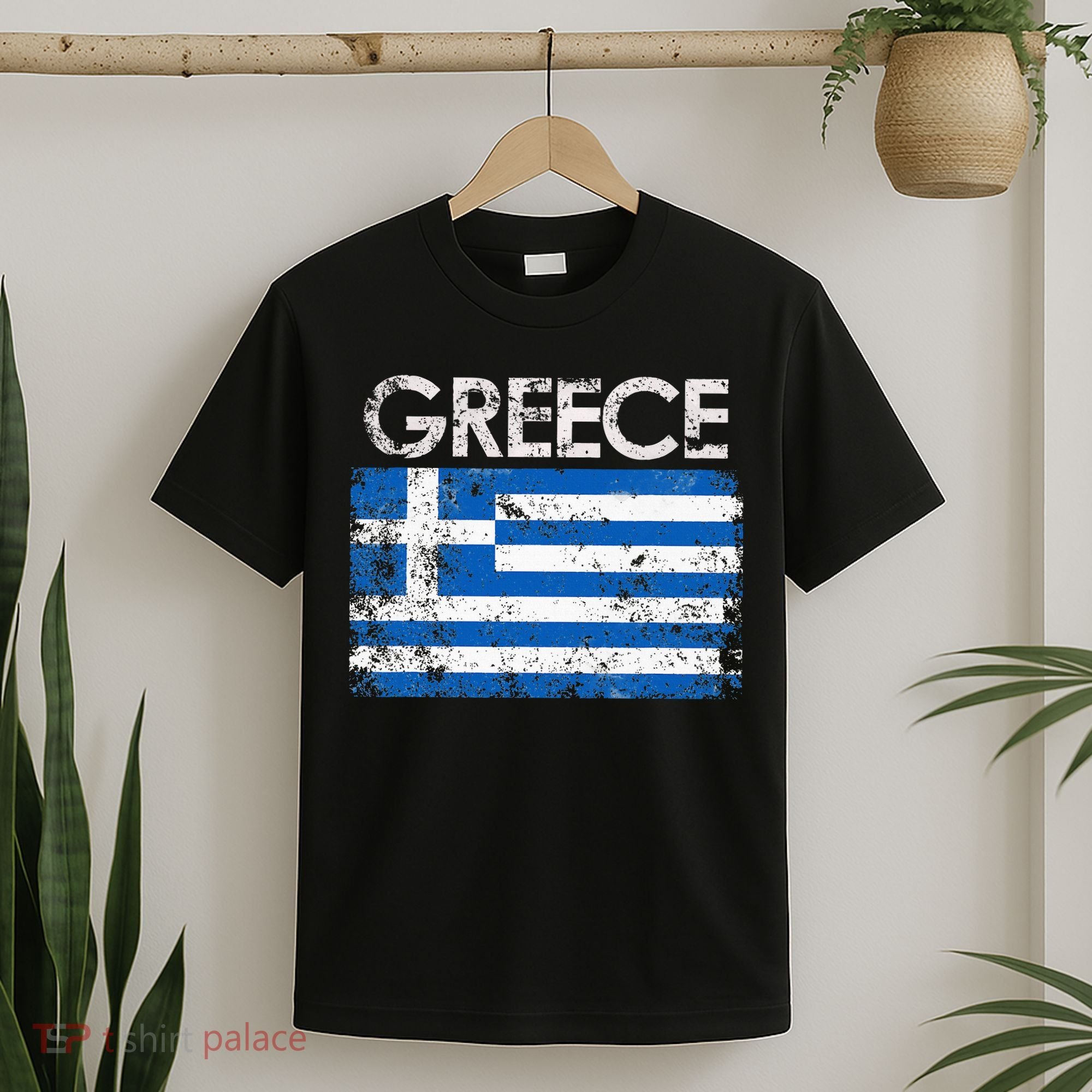 Authentic Greek Flag Souvenir Celebrate Greece's Heritage T-Shirt
