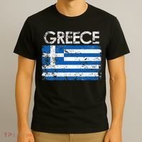 Authentic Greek Flag Souvenir Celebrate Greece's Heritage T-Shirt thumb 3