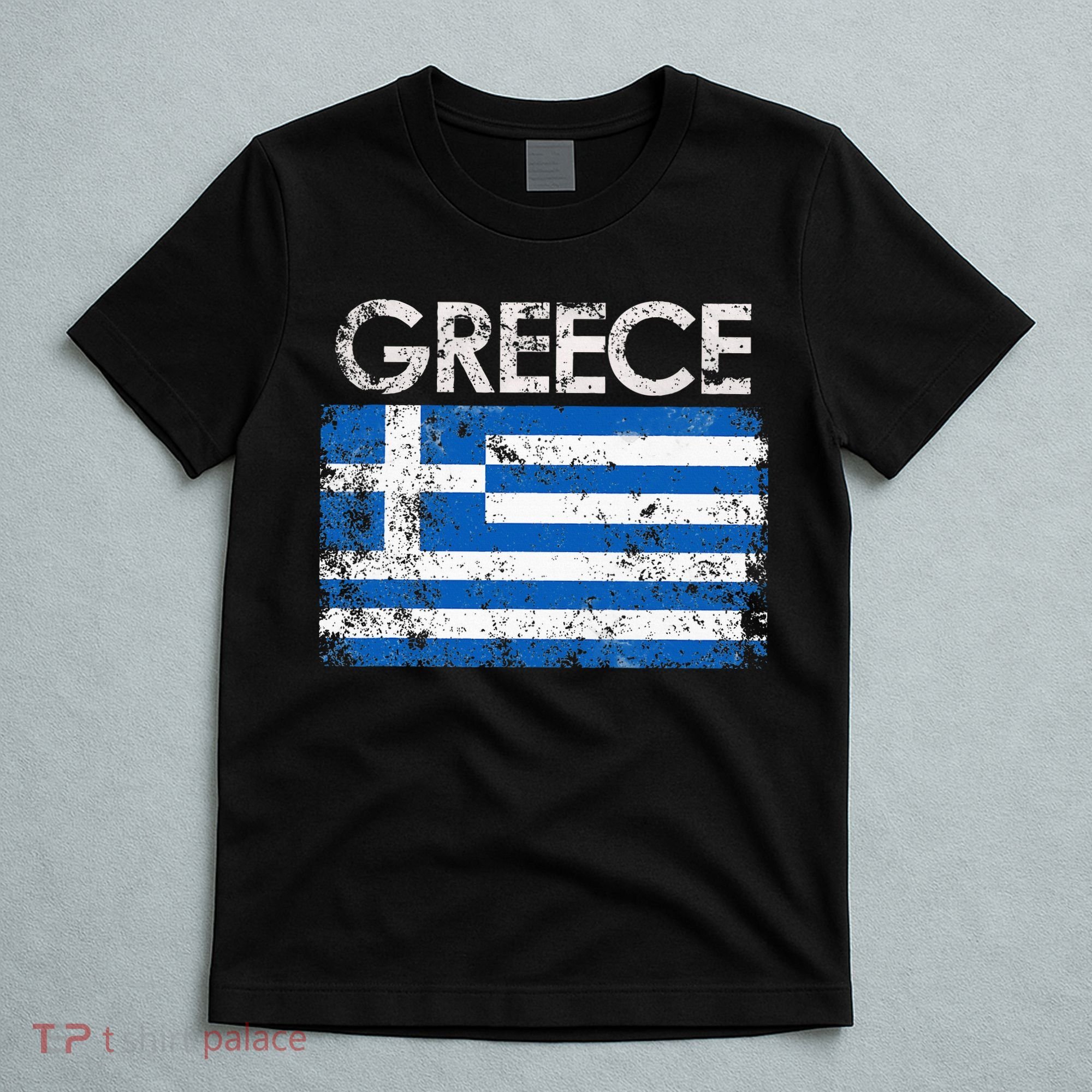 Authentic Greek Flag Souvenir Celebrate Greece's Heritage T-Shirt