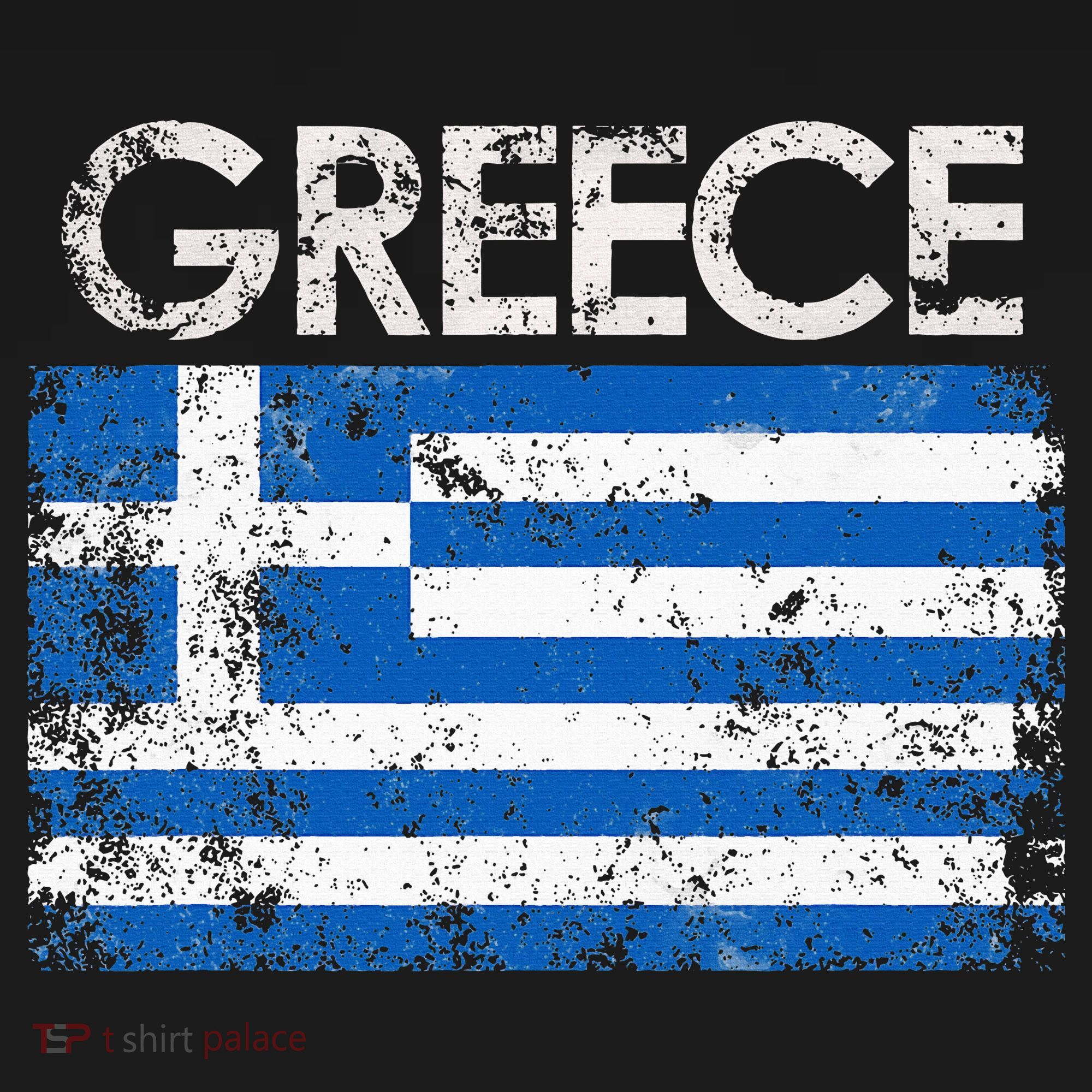 Authentic Greek Flag Souvenir Celebrate Greece's Heritage T-Shirt