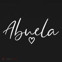 Abuela Gifts For Women Grandma Heart MotherS Day Abuela T-Shirt thumb 7
