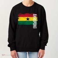 Akropong Ghana Flag Gift For Ghanaians Meaningful Gift Women's Sweatshirt thumb 0