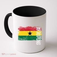 Akropong Ghana Flag Gift For Ghanaians Meaningful Gift Coffee Mug thumb 0