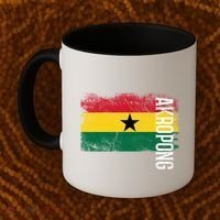 Akropong Ghana Flag Gift For Ghanaians Meaningful Gift Coffee Mug thumb 2
