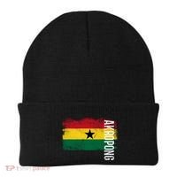 Akropong Ghana Flag Gift For Ghanaians Meaningful Gift Beanie thumb 0