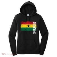 Akropong Ghana Flag Gift For Ghanaians Meaningful Gift Women's Hoodie thumb 0