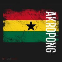 Akropong Ghana Flag Gift For Ghanaians Meaningful Gift Women's Hoodie thumb 2