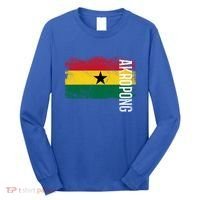 Akropong Ghana Flag Gift For Ghanaians Meaningful Gift Long Sleeve Shirt thumb 0