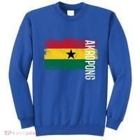 Akropong Ghana Flag Gift For Ghanaians Meaningful Gift Sweatshirt thumb 0