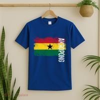 Akropong Ghana Flag Gift For Ghanaians Meaningful Gift T-Shirt thumb 2