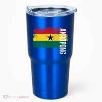 Akropong Ghana Flag Gift For Ghanaians Meaningful Gift Tumbler thumb 0