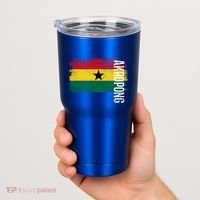 Akropong Ghana Flag Gift For Ghanaians Meaningful Gift Tumbler thumb 2