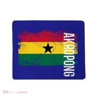 Akropong Ghana Flag Gift For Ghanaians Meaningful Gift Mousepad thumb 0