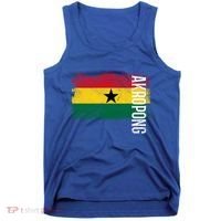 Akropong Ghana Flag Gift For Ghanaians Meaningful Gift Tank Top thumb 0