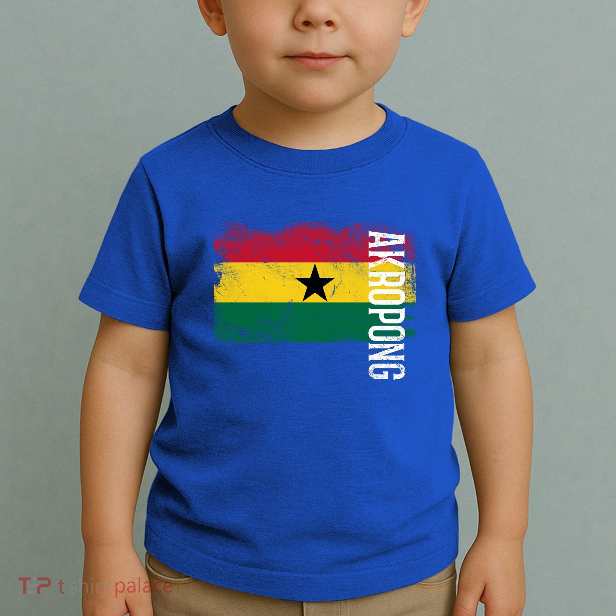 Akropong Ghana Flag Gift For Ghanaians Meaningful Gift Toddler T-Shirt