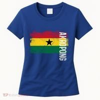 Akropong Ghana Flag Gift For Ghanaians Meaningful Gift Women's T-Shirt thumb 0