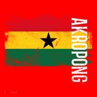 Akropong Ghana Flag Gift For Ghanaians Meaningful Gift Santa Hat thumb 1
