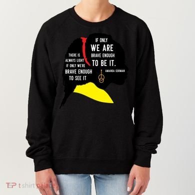 Amanda Gorman For Black History Month Gift Women's Sweatshirt
