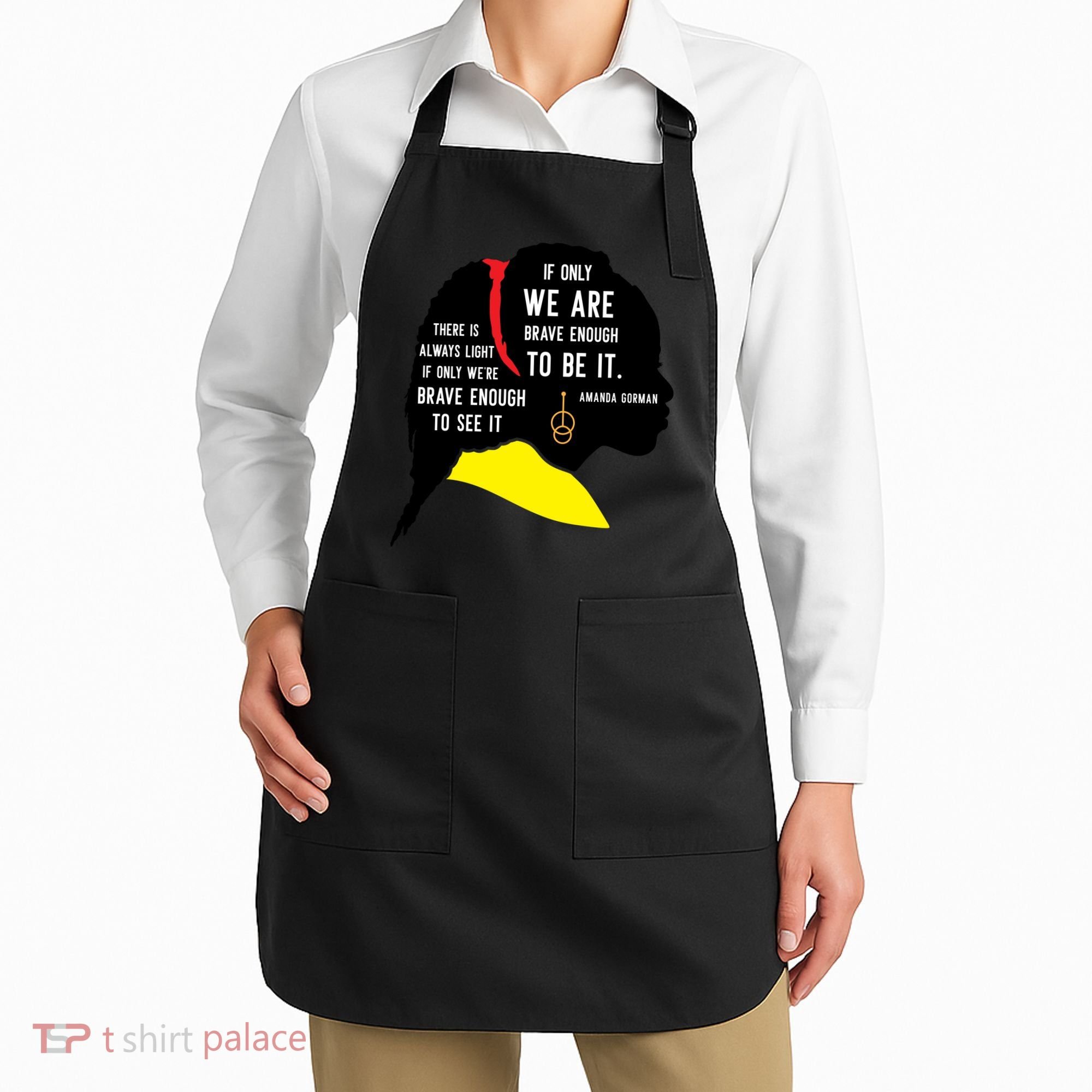 Amanda Gorman For Black History Month Gift Apron