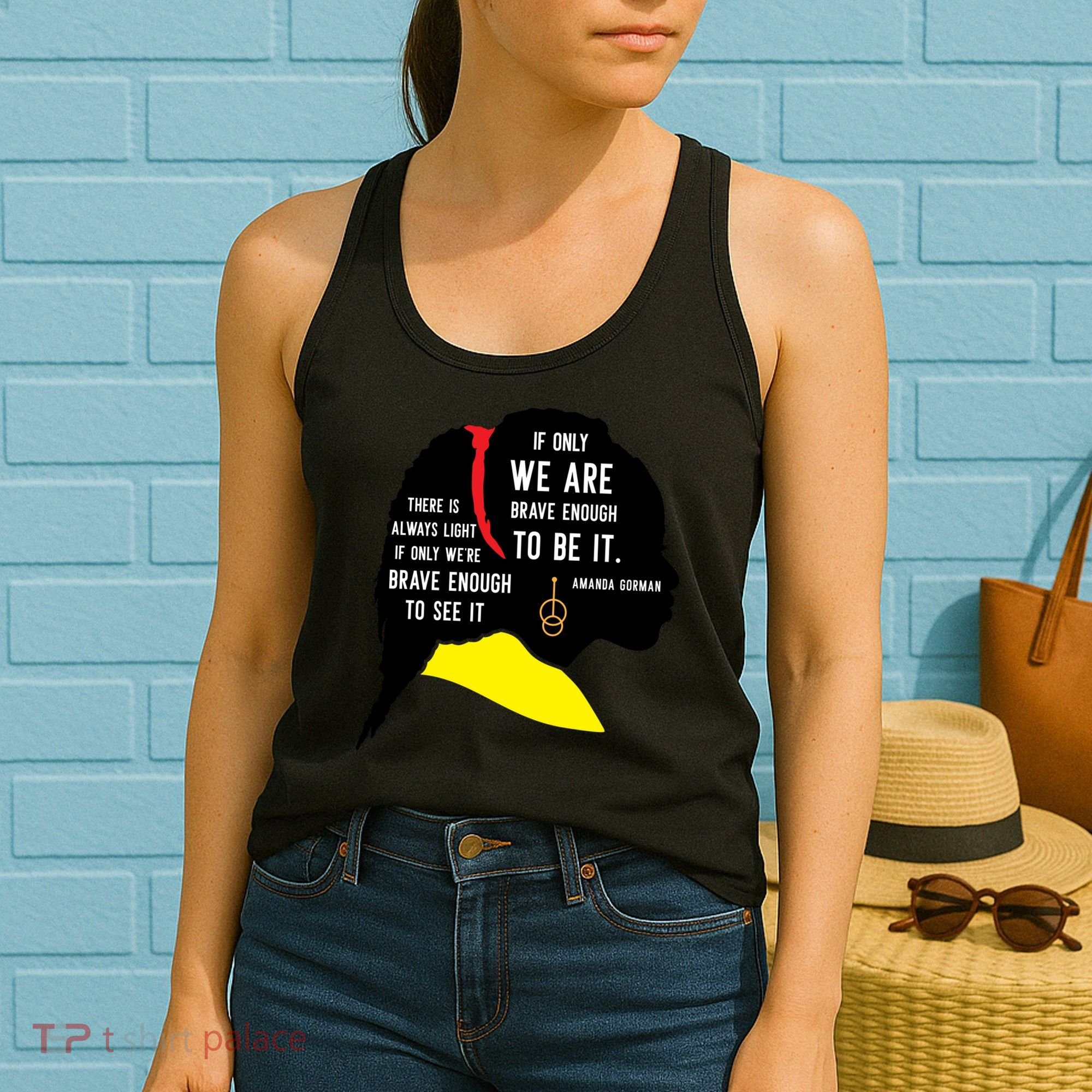 Amanda Gorman For Black History Month Gift Women's Tank Top