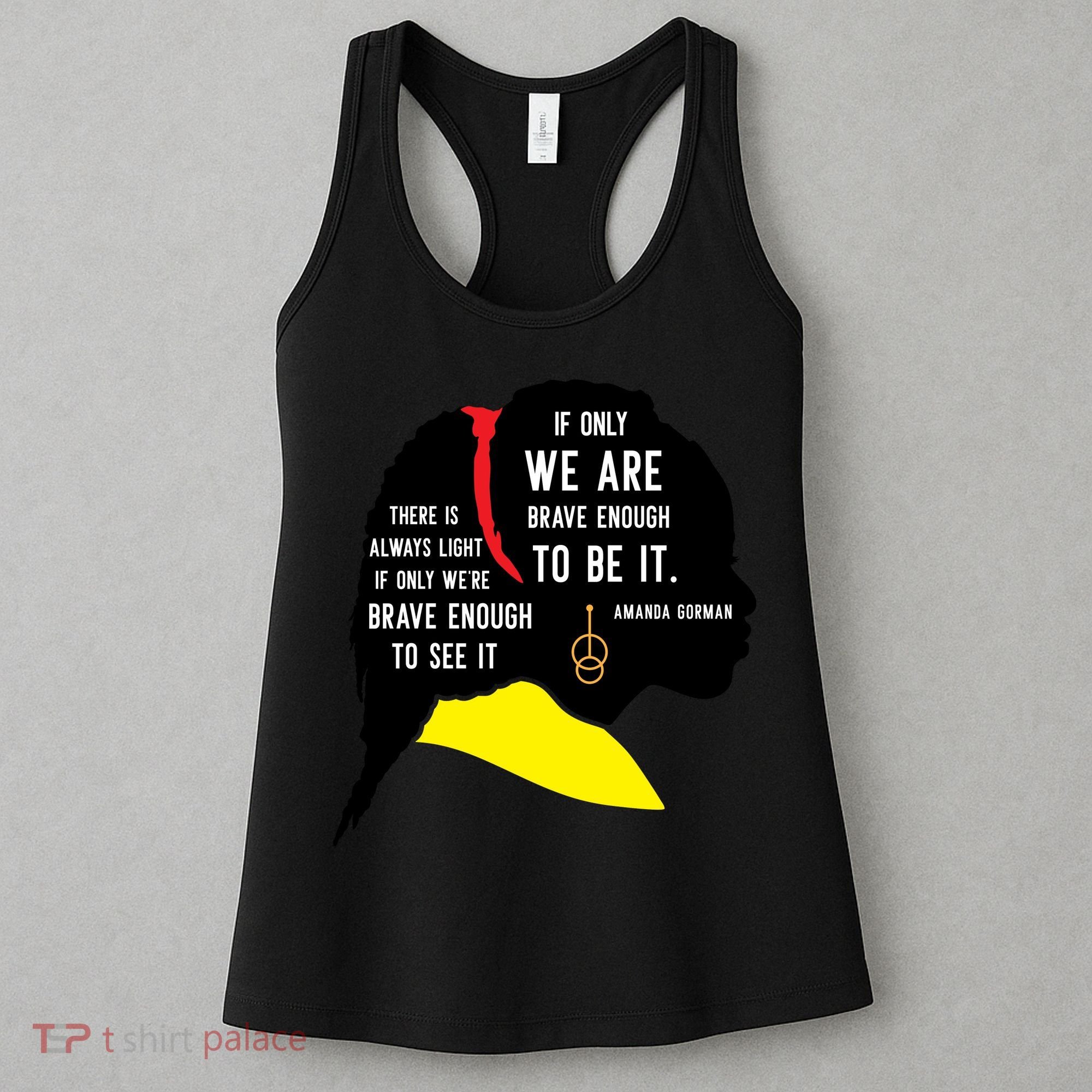 Amanda Gorman For Black History Month Gift Women's Tank Top