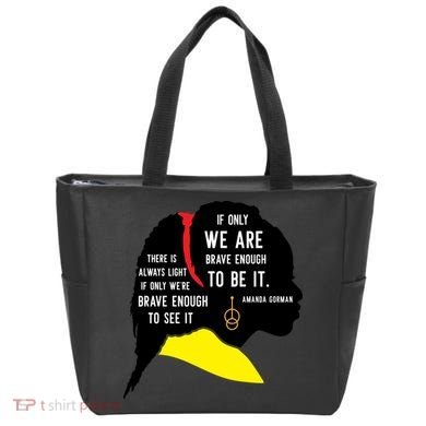 Amanda Gorman For Black History Month Gift Tote Bag