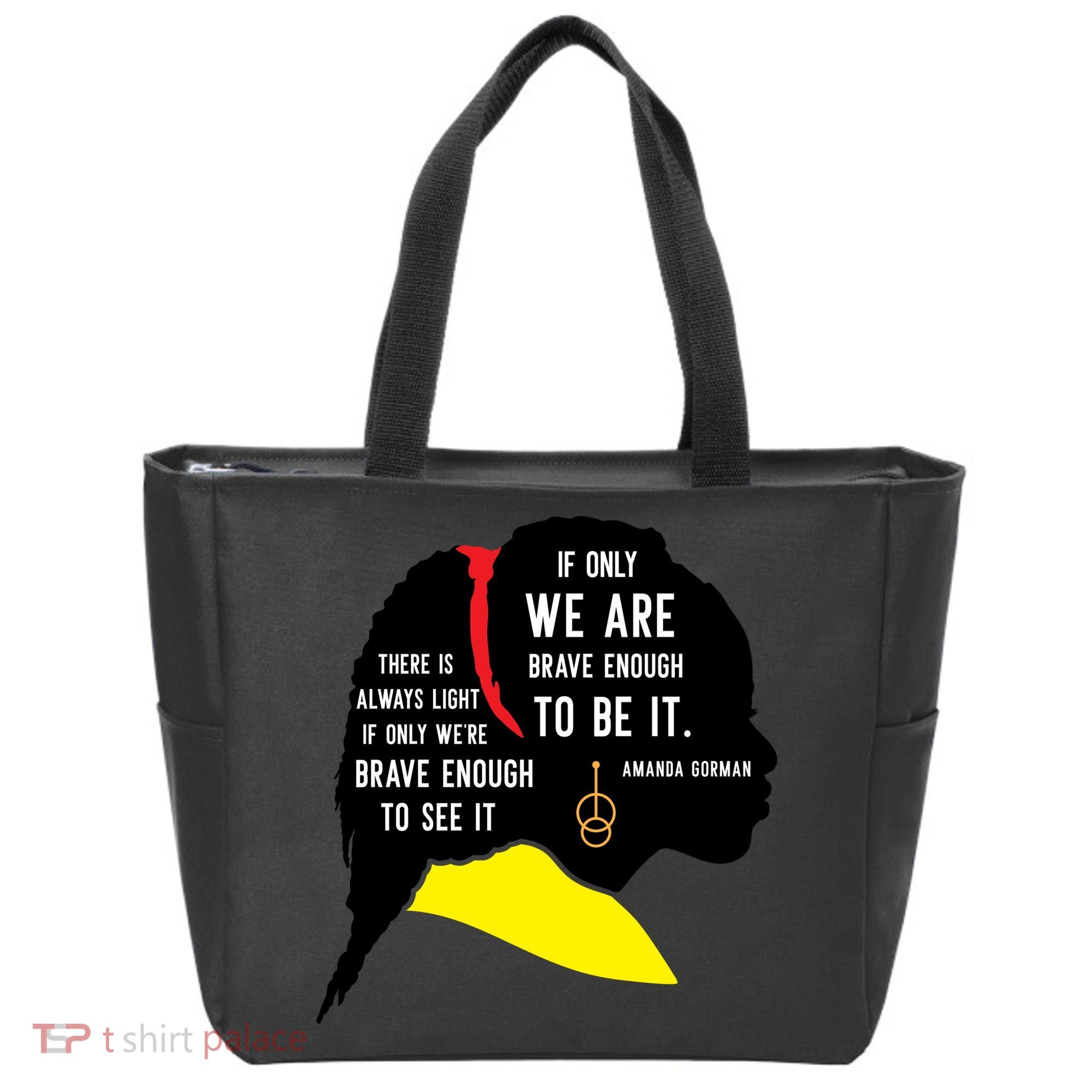 Amanda Gorman For Black History Month Gift Tote Bag