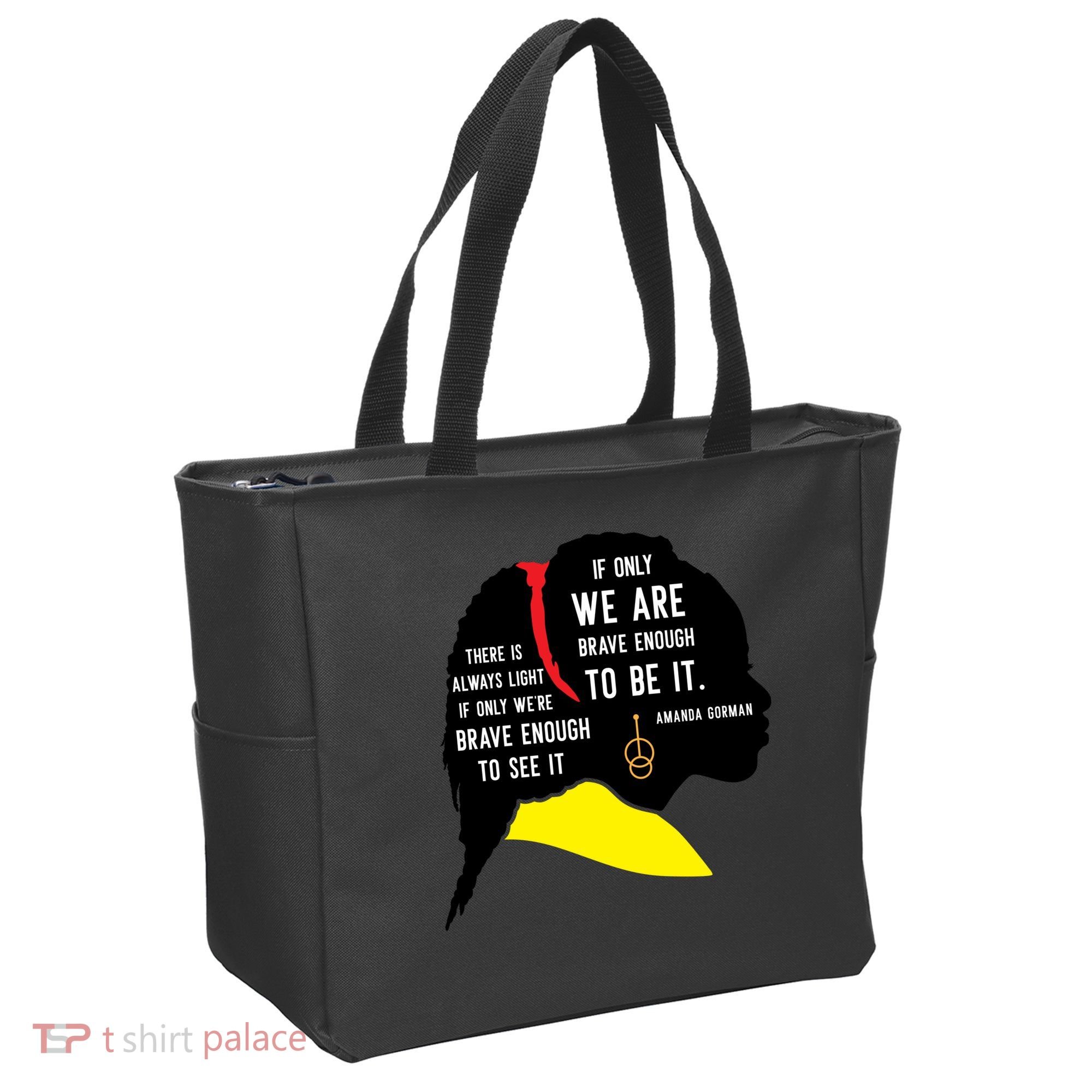 Amanda Gorman For Black History Month Gift Tote Bag