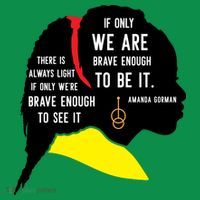 Amanda Gorman For Black History Month Gift Long Sleeve Shirt thumb 2