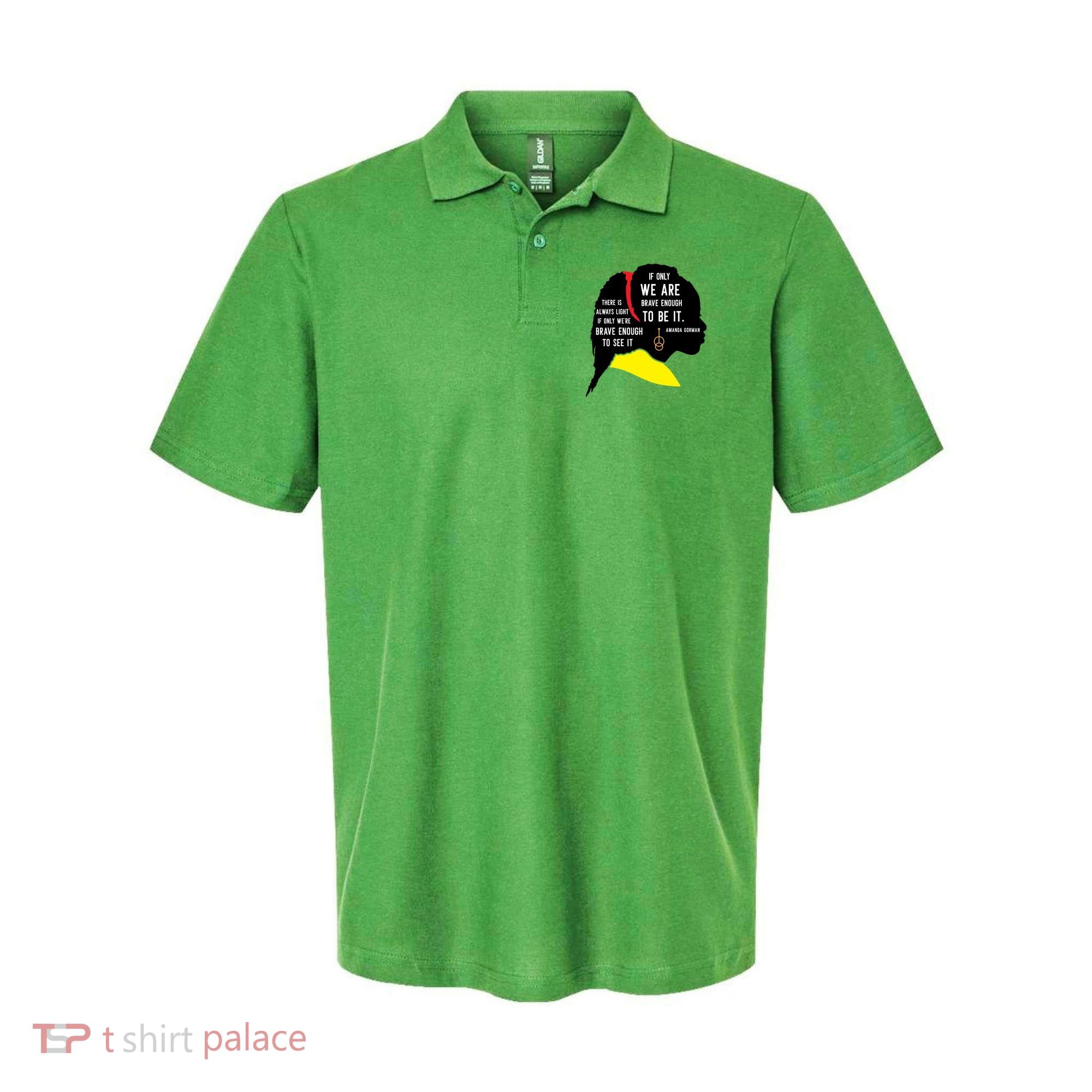 Amanda Gorman For Black History Month Gift Polo